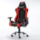 Игровое кресло  "Hunter GM-130", две подушки, экокожа, черное/красное, 532797. Фото товара с разных ракурсов.