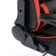 Игровое кресло  "Hunter GM-130", две подушки, экокожа, черное/красное, 532797. Фото товара с разных ракурсов.