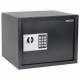 Сейф мебельный DASWERK (ДАСВЕРК) SC-300EL (300х380х300 мм), электронный замок, графит, 291346. Фото товара с разных ракурсов.
