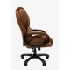 Кресло CHAIRMAN ДОМ 434 Россия ткань Т коричневый. Фото товара с разных ракурсов.