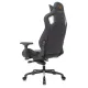 Кресло игровое Knight TITAN черный ромбик эко.кожа с подголов. крестов. металл. Фото товара с разных ракурсов.
