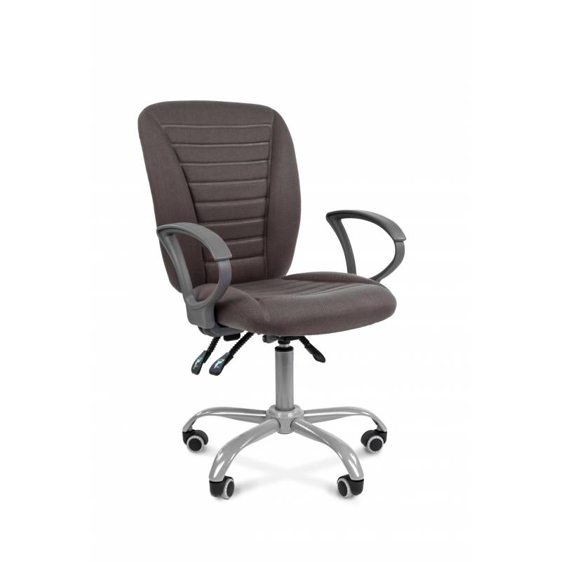 Офисное кресло Chairman 9801 Эрго Россия 10-128 серый главное фото