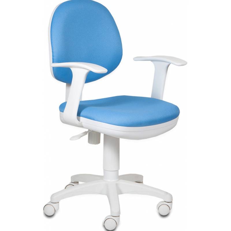 Кресло бюрократ CH-W356 AXSN (Голубое) главное фото